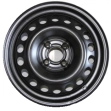 Steel Renault W5.5 R14 PCD4x100 ET43 DIA60.1 черный